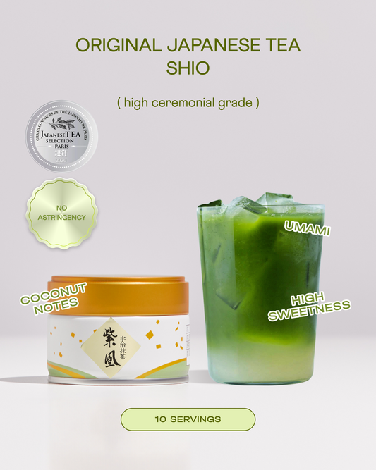 High Ceremonial Matcha Uji Shio 20g. Yanoen Uji Kyoto