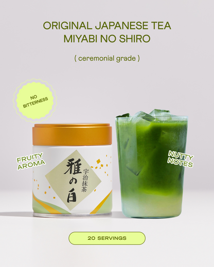 Ceremonial Matcha Miyabi no Shiro 40g Uji, Kyoto