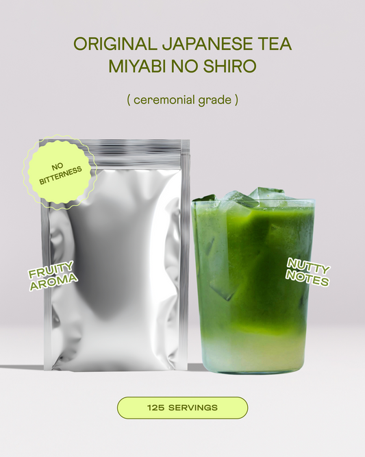Wholesale Ceremonial Matcha Miyabi no Shiro 250g Uji, Kyoto