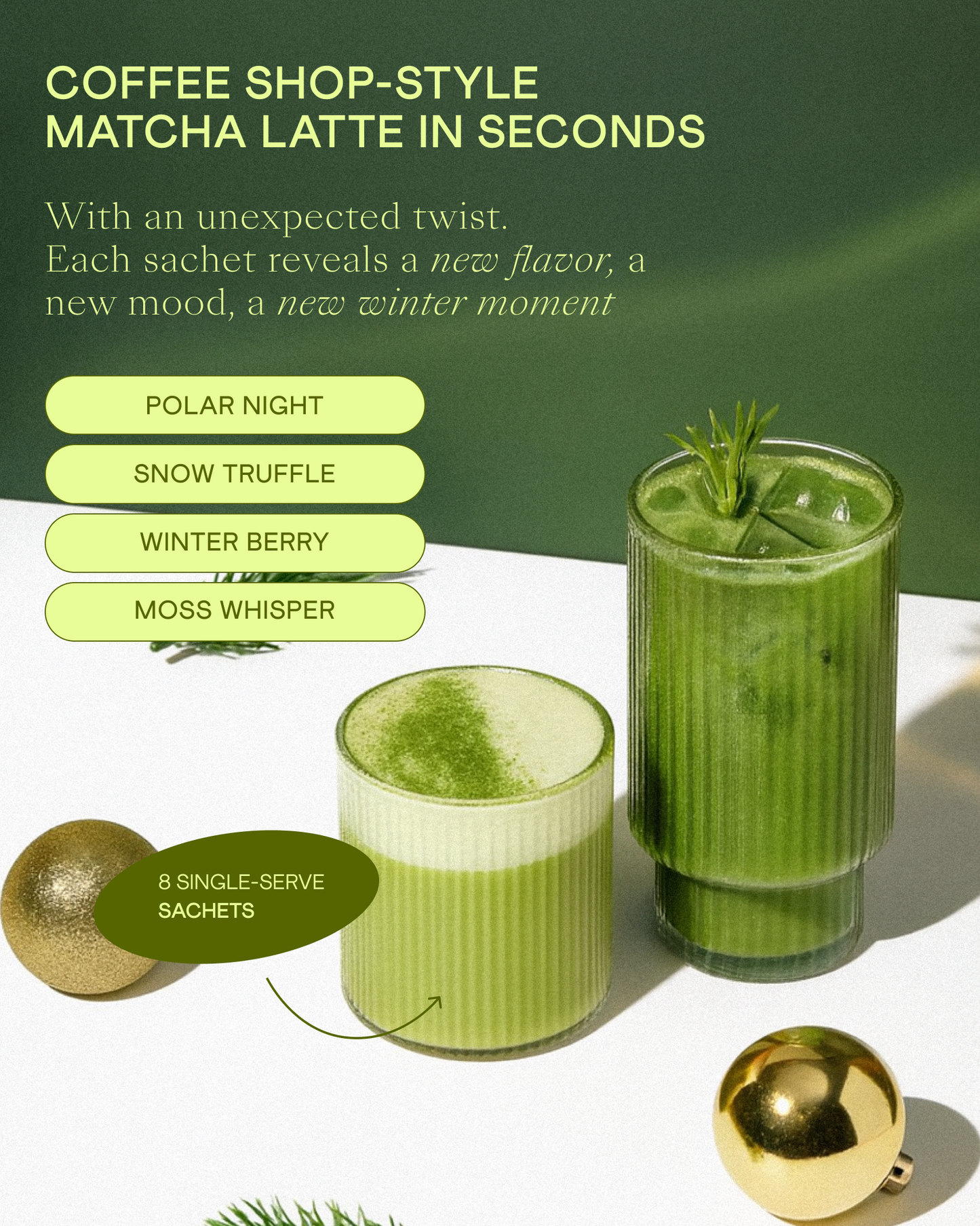Mystery Matcha Latte 3-in-1 Set