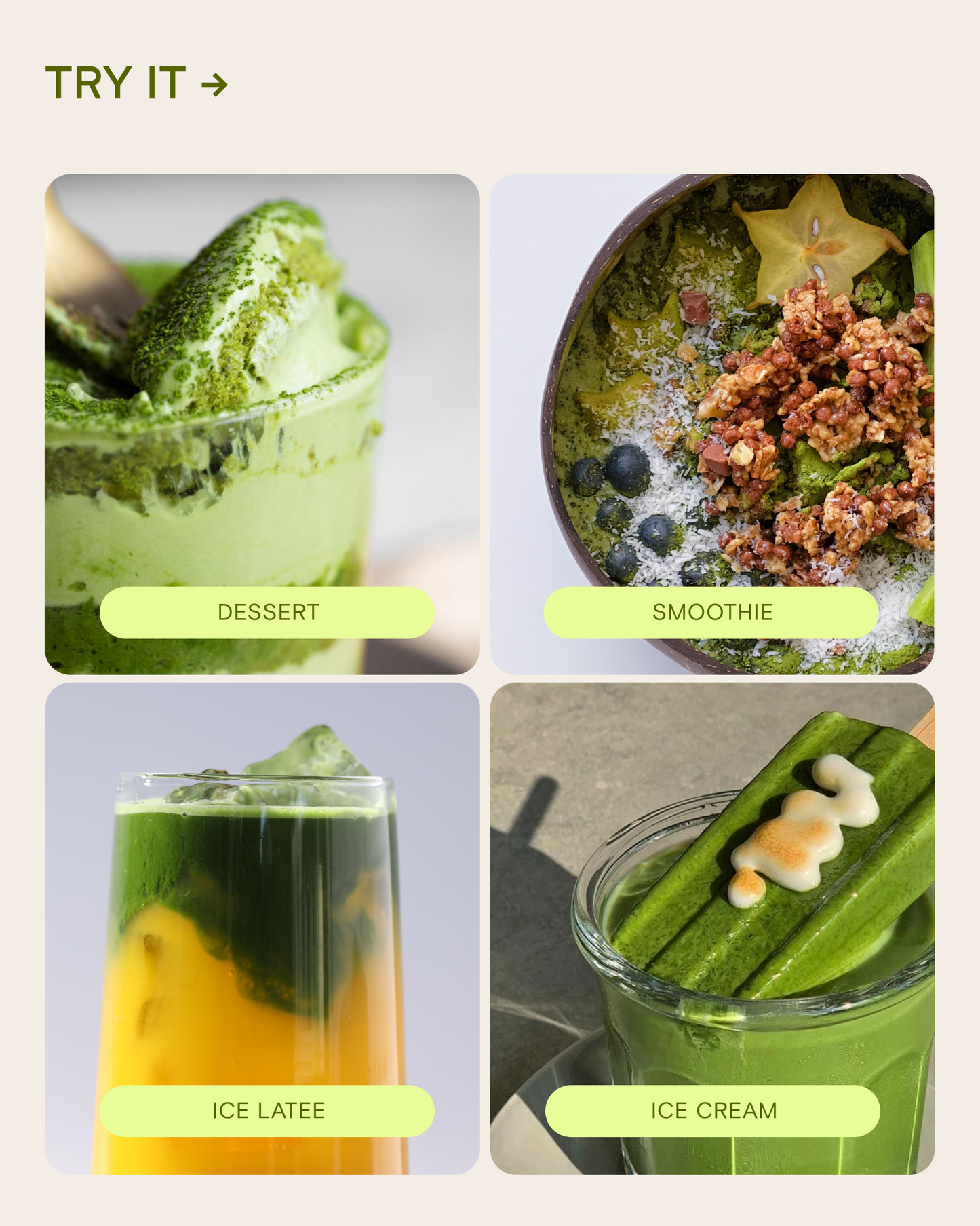 Mystery Matcha Latte 3-in-1 Set