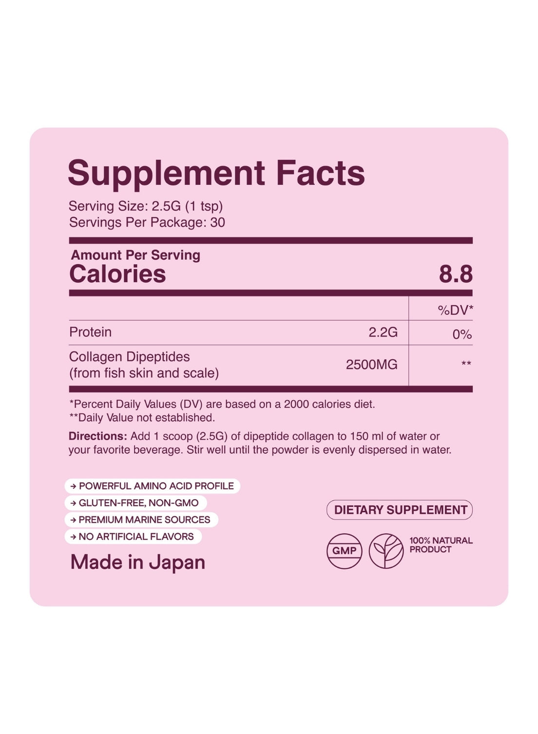 NANO Dipeptide Collagen for beauty