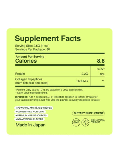 Tripeptide Collagen  for healthy living
